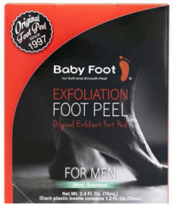 baby foot exfoliation foot peel